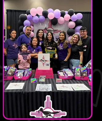 The Jerky Fixx family behind their booth table